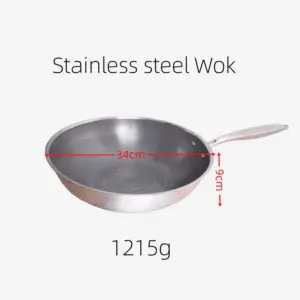 Stainless Steel Wok  ISW-10