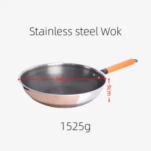 Stainless Steel Wok  ISW-11